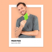 Roleta ARF v barvě roku - Peach Fuzz!