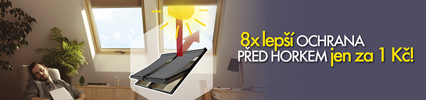 8x lepší ochrana před horkem jen za 1 Kč!