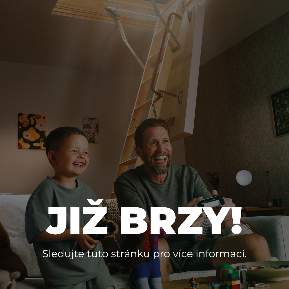 CASHBACK na půdní schody - JIŽ BRZY!