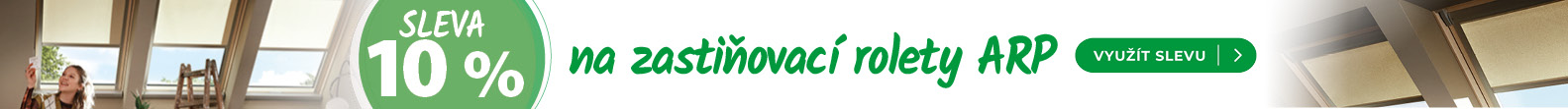 Sleva -10 % na zastiňovací rolety ARP!