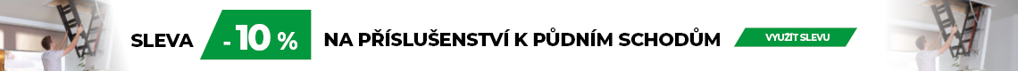 Sleva 10 % na příslušenství k půdním schodům