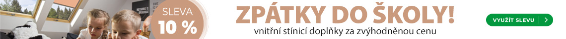 SLEVA 10 %: Zpátky do školy!