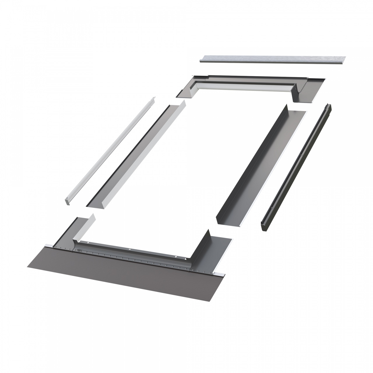 Konstrukce lemování pro plechové šablonové krytiny