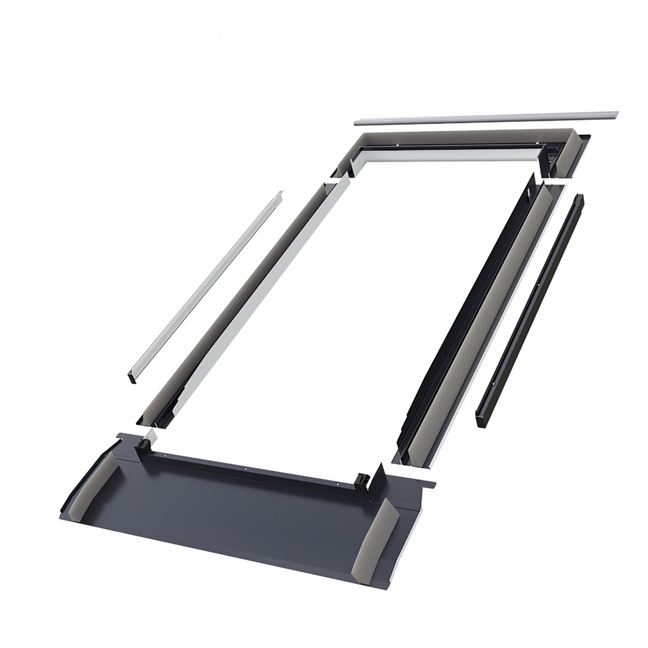 Konstrukce lemování pro plochou tašku